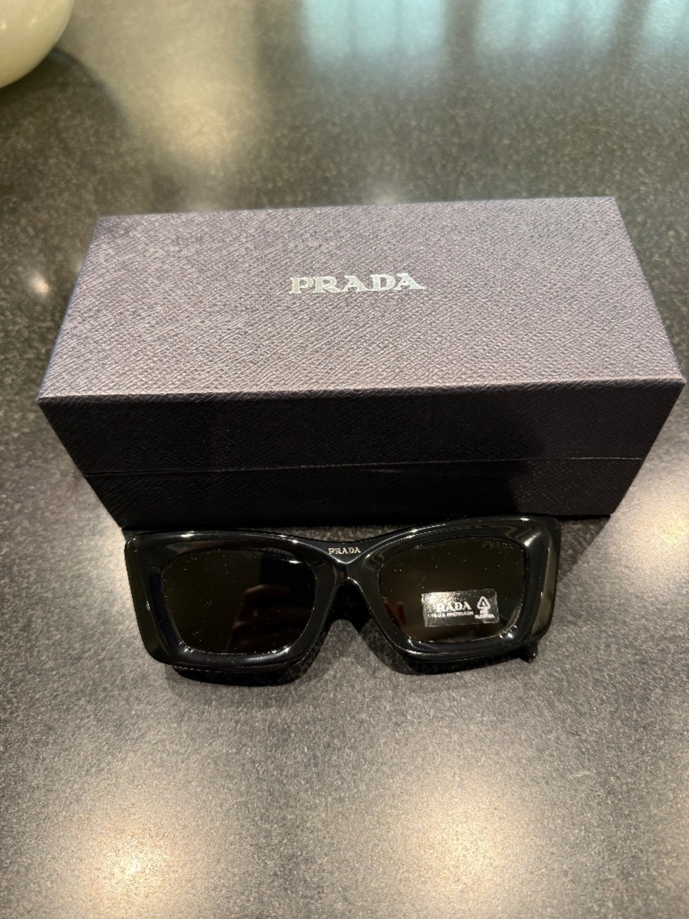 Prada Sunglasses, Black, Brand New!